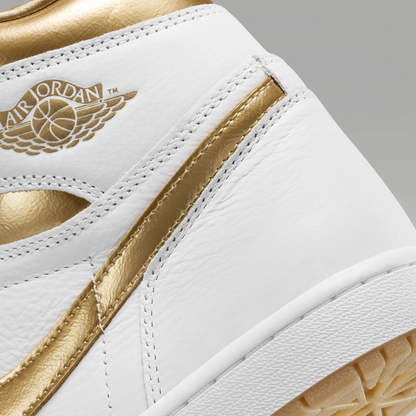 Air Jordan 1 Retro High OG "White and Gold"