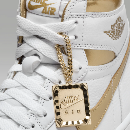 Air Jordan 1 Retro High OG "White and Gold"